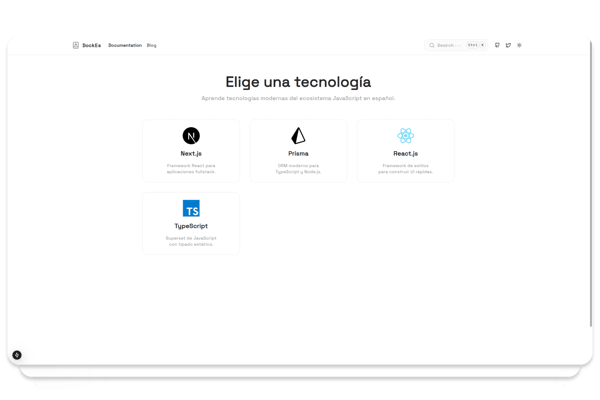 Ejemplo de documentación en español